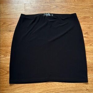 Sympli Classic Black Pencil Skirt